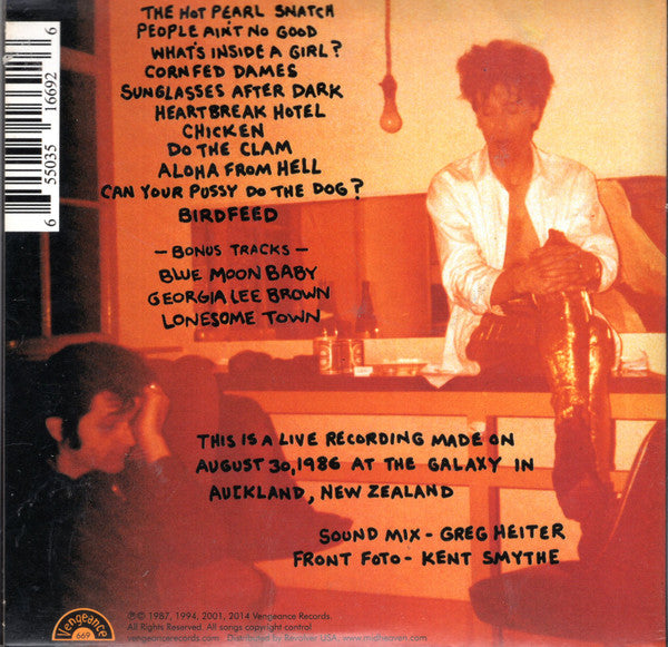 CRAMPS, THE (ザ・クランプス)  - RockinnReelinInFucklandNewZealandxxx (US正規限定ボーナス入り「見開き紙ジャケ」CD/New)’86年ニュージーランド壮絶ライブ