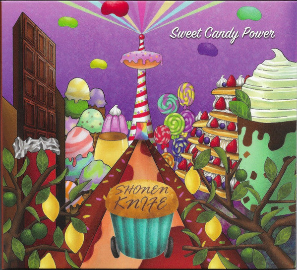 少年ナイフ (Shonen Knife) - Sweet Candy Power (EU 正規限定再発デジパックCD/NEW) '19年21thアルバム