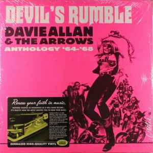 DAVIE ALLAN & THE ARROWS  (デヴィ・アラン & ザ・アロウズ)  - Devil's Rumble (Anthology '64-'68) (US サンデイズド社限定モノラル 2xLP/廃盤 New)
