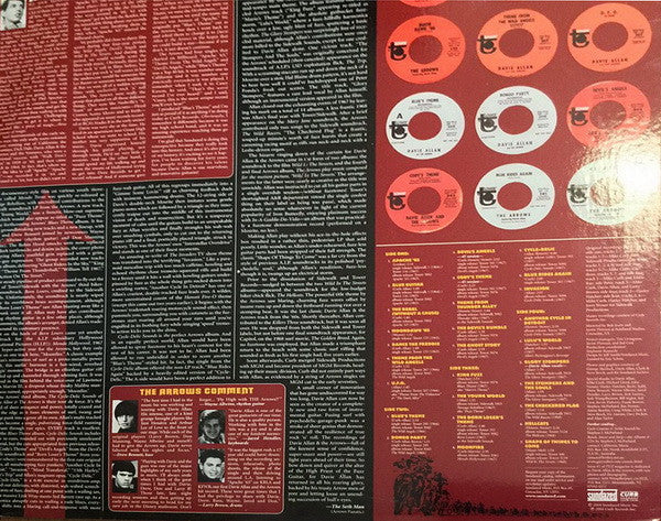 DAVIE ALLAN & THE ARROWS  (デヴィ・アラン & ザ・アロウズ)  - Devil's Rumble (Anthology '64-'68) (US サンデイズド社限定モノラル 2xLP/廃盤 New)