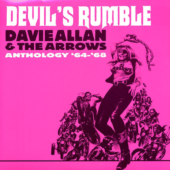 DAVIE ALLAN & THE ARROWS  (デヴィ・アラン & ザ・アロウズ)  - Devil's Rumble (Anthology '64-'68) (US サンデイズド社限定モノラル 2xLP/廃盤 New)
