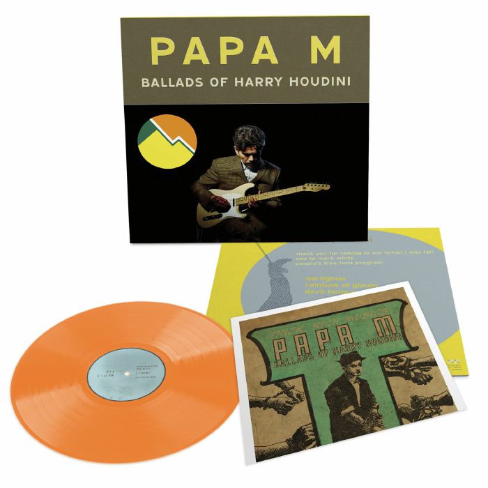 PAPA M (パパ・M)  - Ballads Of Harry Houdini (US 限定「オレンジヴァイナル」 LP/NEW) '24年アルバム