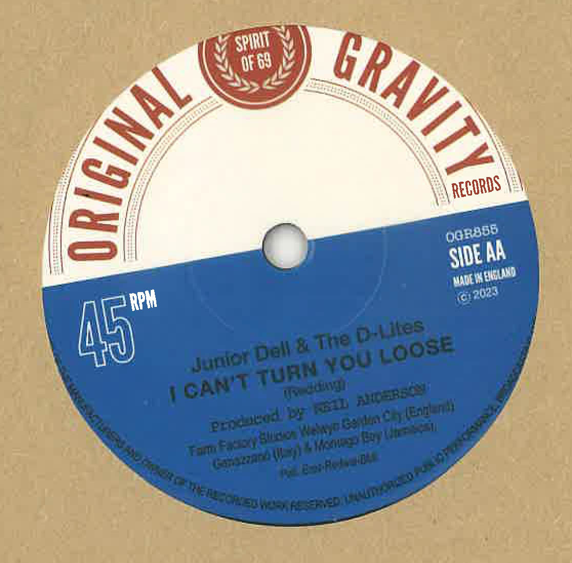 DONNOYA DRAKE / JUNIOR DELL & THE D-LITES  (ドノヤ・ドレイク / ジュニア・デル＆ザ・ディーライツ)  - Will You Love Me Tomorrow / I Can't Turn You Loose (UK 限定 7"/New)