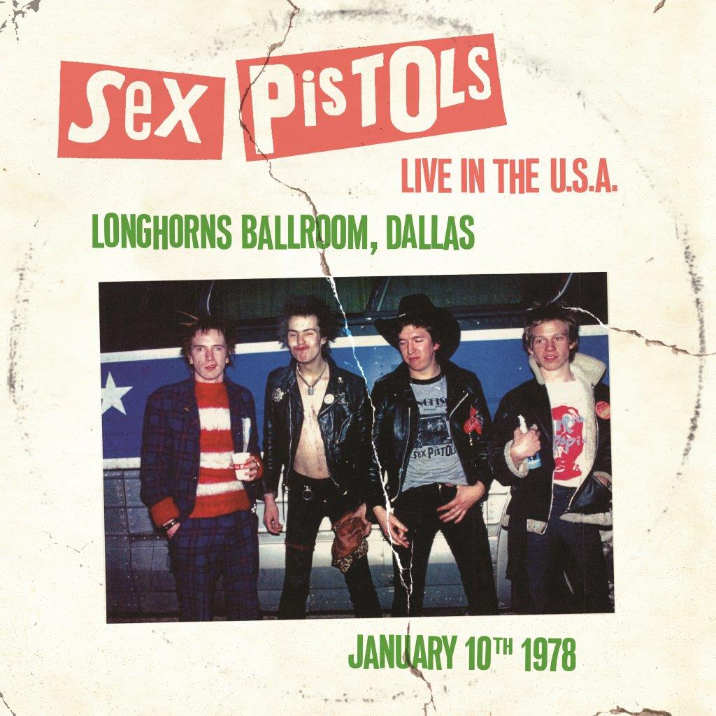 SEX PISTOLS (セックス・ピストルズ)  - Live in the USA 1978 – Dallas (EU 限定プレス「ホワイトヴァイナル」LP/ 予約商品）2025年3月末頃発売予定！