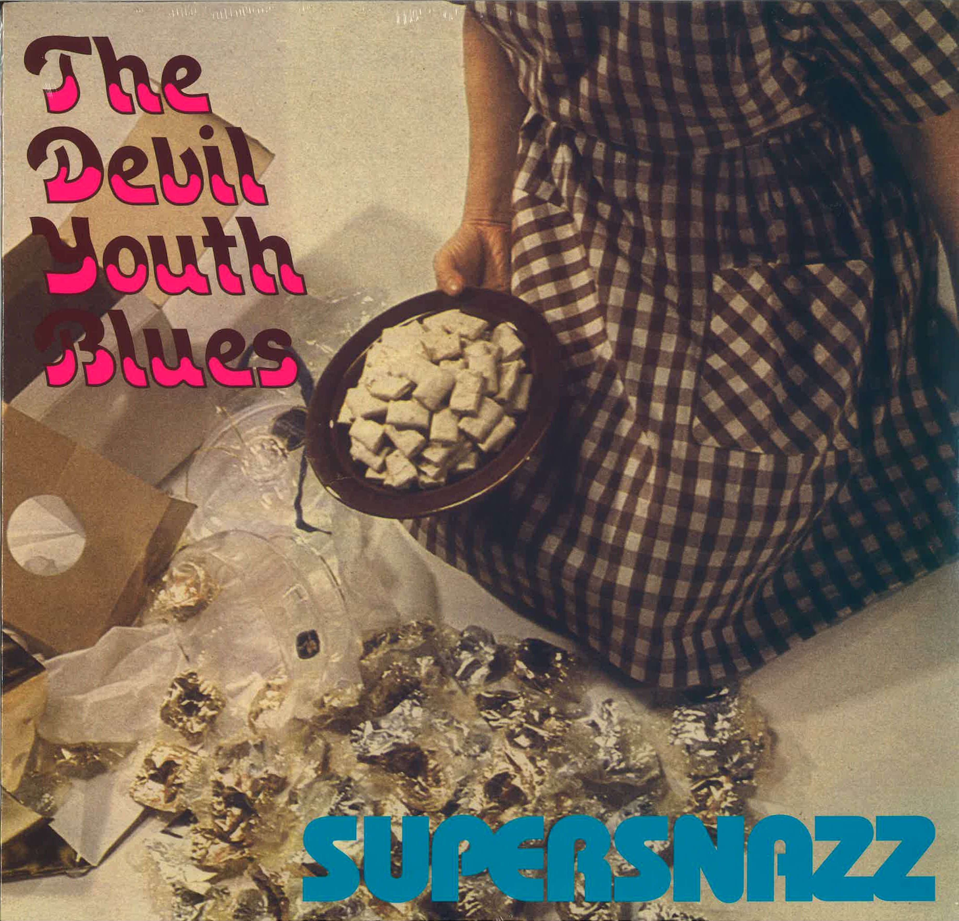 SUPERSNAZZ (スーパースナッズ)  -   The Devil Youth Blues (日本 タイムボム 限定再発「黒盤」LP)’97年セカンド・アルバム！