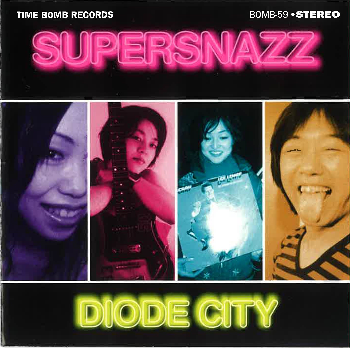 SUPERSNAZZ (スーパースナッズ)  - Diode City (日本タイムボム 限定CD/New ) ’98年19曲入りサード・アルバム！