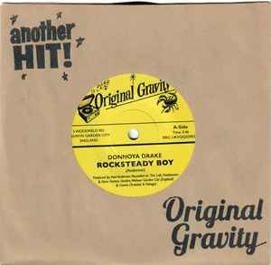 DONNOYA DRAKE / Woodfield Rd AllStars (ドノヤ・ドレイク / ウッドフィールド・ロード・オールスターズ)  - Rocksteady Boy (UK 初回250枚限定「黄色ラベ」 7"+カンパニースリーブ/New) ほっこり癒しロックステディ！