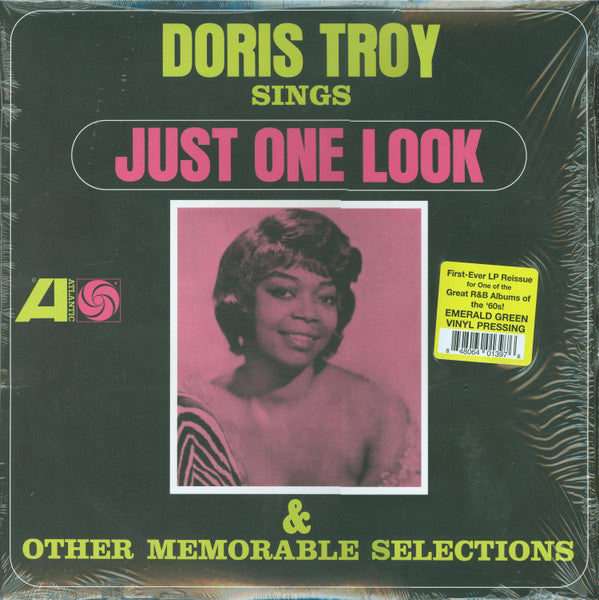 DORIS TROY (ドリス・トロイ)  - Sings Just One Look (US 限定「エメラルド・グリーンVINYL」再発 LP/New) ’63年デビュー・アルバム