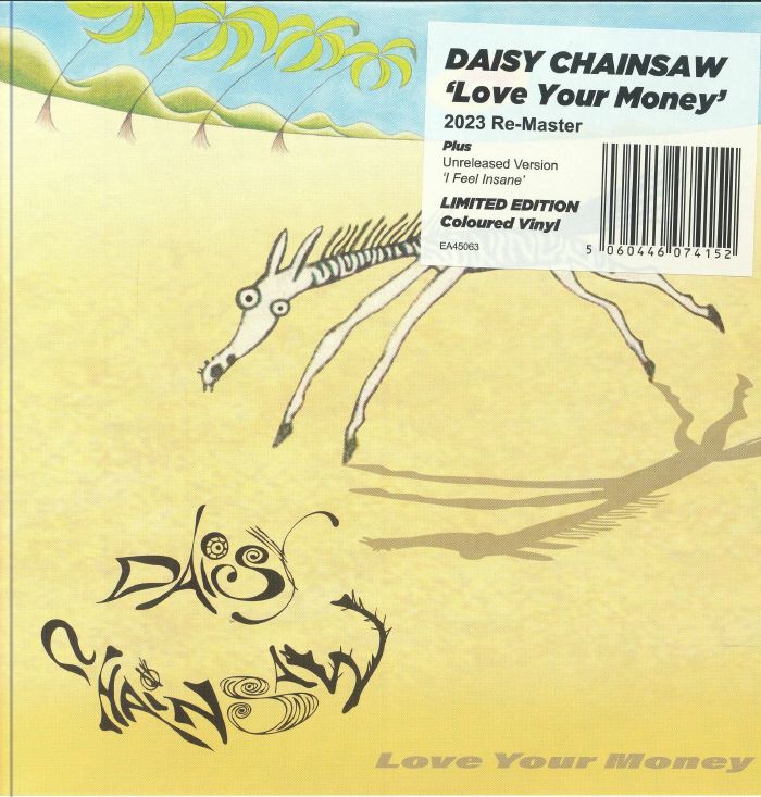DAISY CHAINSAW (デイジー・チェーンソー)  - Love Your Money (UK/EU 限定ブルーヴァイナル 7インチ/NEW)