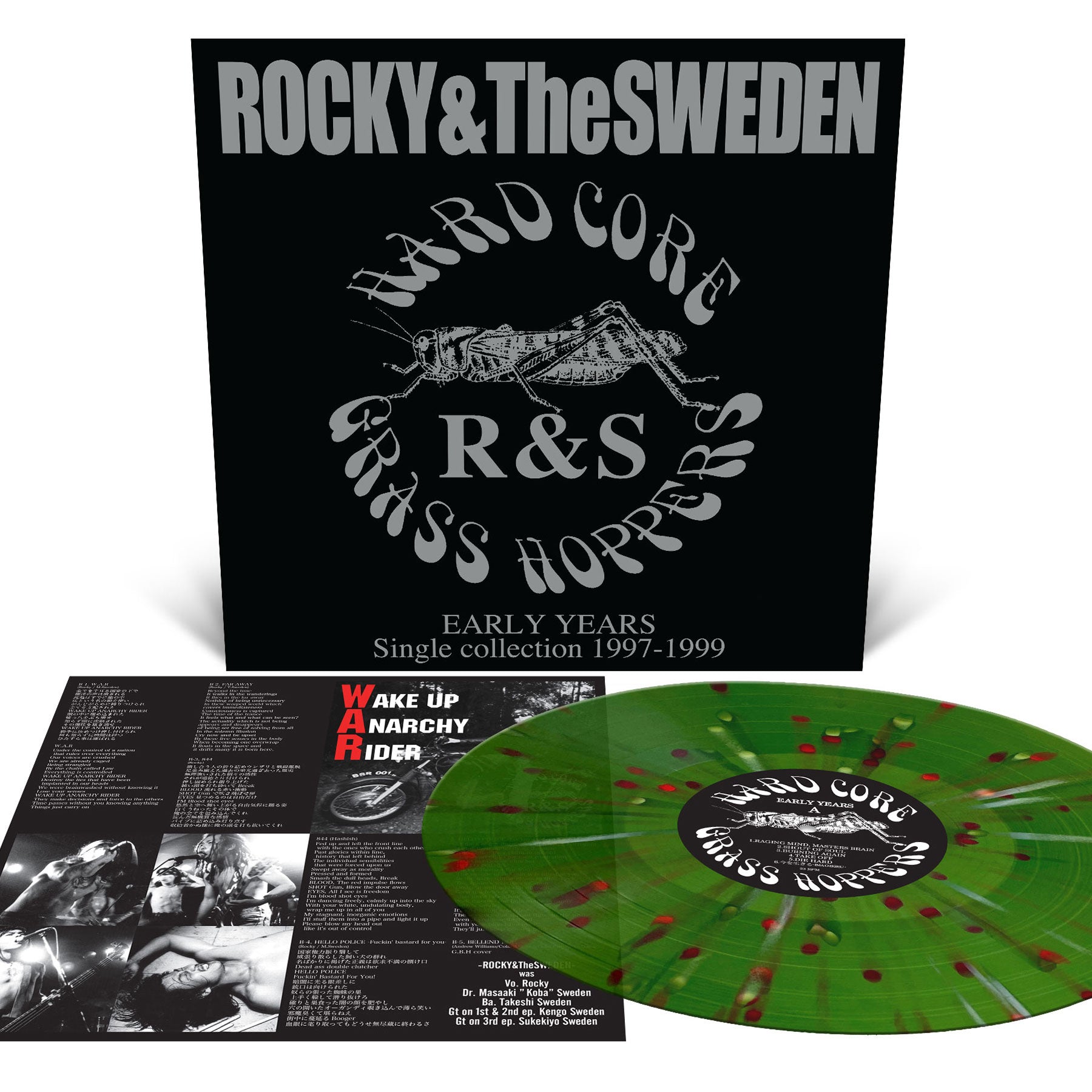 ROCKY AND THE SWEDEN (ロッキー＆ザ ・スウェーデン)  - Early Years ingles Collection 1997-1999 (US 限定「ストロベリークラッシュ」ヴァイナル LP/ 予約商品) 2026年1月23日発売予定！