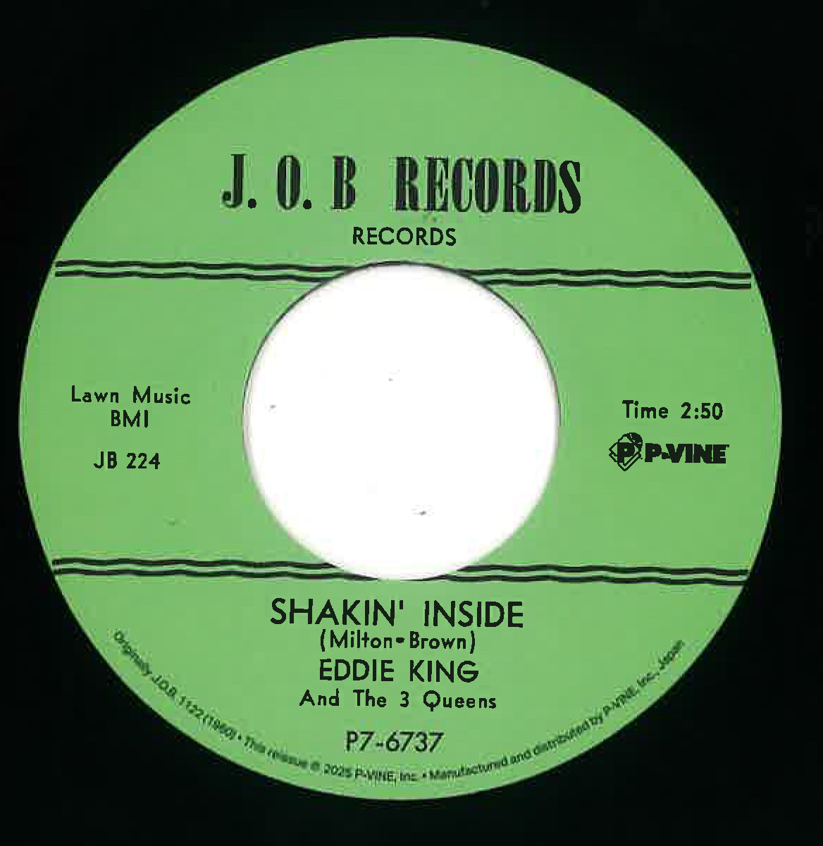 EDDIE KING (エディ・キング) - Love You Baby / Shakin' Inside