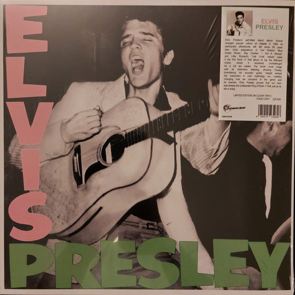 ELVIS PRESLEY (エルヴィスプレスリー)  - Elvis Presley (1st) (EU 限定500枚ナンバリング入り復刻再発「クリア・ヴァイナル LP/New )