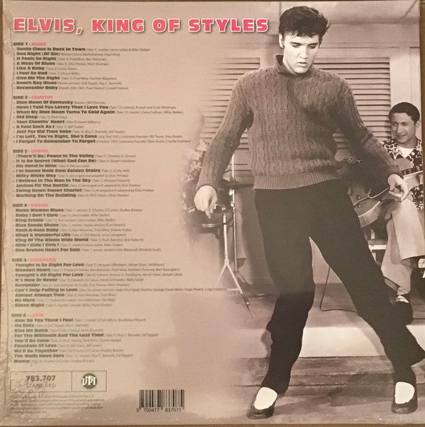 ELVIS PRESLEY (エルヴィス・プレスリー)  - Elvis Styles (EU レコードストア・デイ 1500枚限定「カラーVINYL」3xLP+インナー/3面見開きジャケ/New)