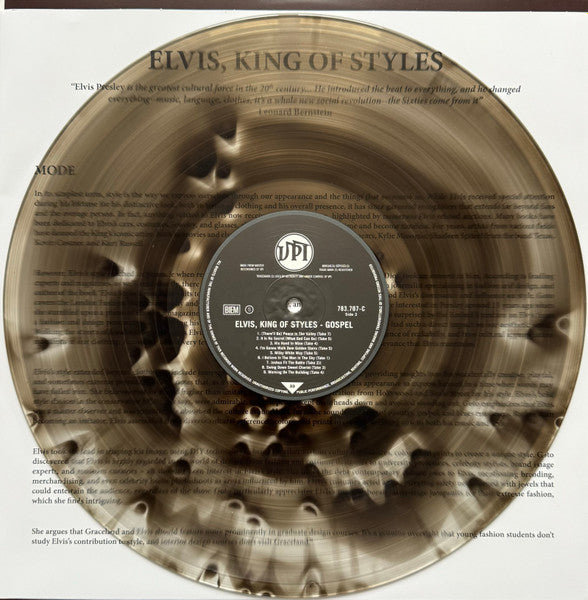 ELVIS PRESLEY (エルヴィス・プレスリー)  - Elvis Styles (EU レコードストア・デイ 1500枚限定「カラーVINYL」3xLP+インナー/3面見開きジャケ/New)