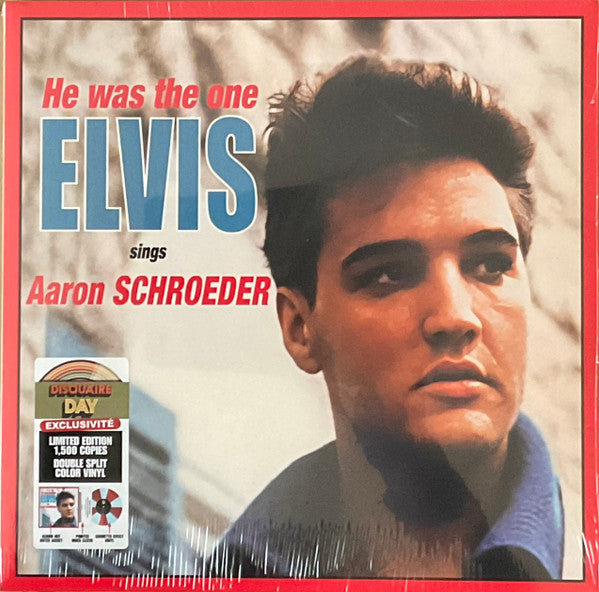 ELVIS PRESLEY (エルヴィスプレスリー)  - He Was The One Elvis Sings Aaron Schroeder  (EU 2023 RSD 限定カラー LP/New)