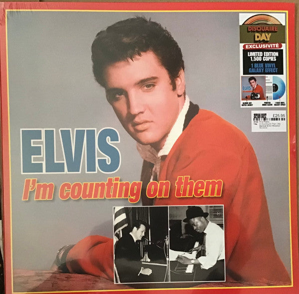 ELVIS PRESLEY (エルヴィス・プレスリー)  - I'm Counting On Them (EUレコードストア・デイ1500枚限定「ブルーVINYL」LP/New)