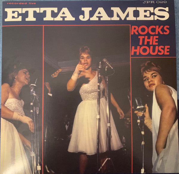 ETTA JAMES (エタ・ジェイムズ)  - Rocks The House (スペイン限定再発「黒盤」 LP/New)