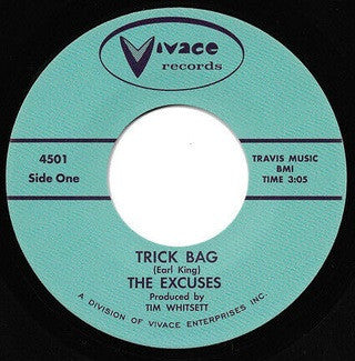 EXCUSES (エクスキューゼズ)  - Trick Bag (UK 限定リプロ再発 7"/New)
