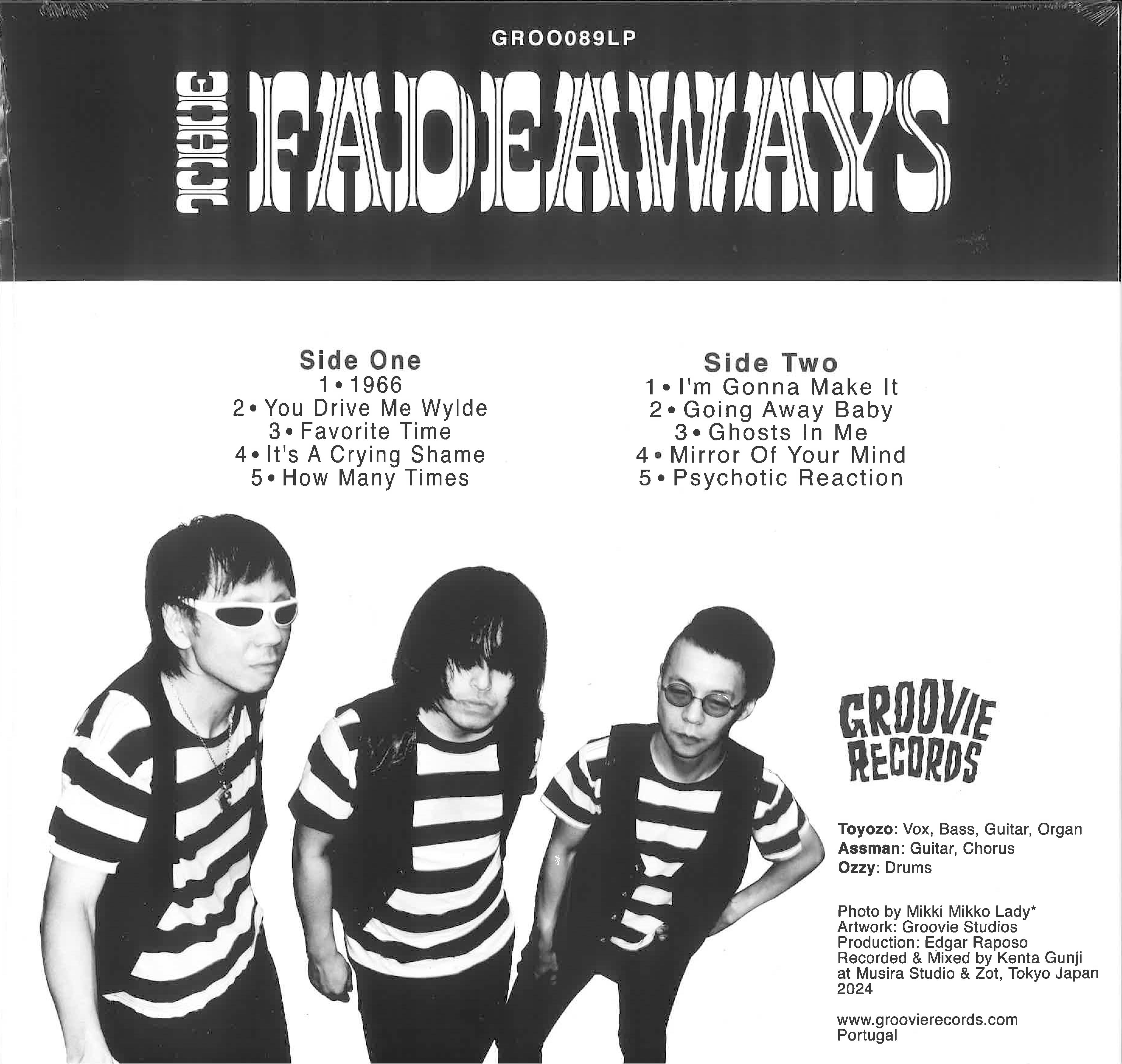 FADEAWAYS, THE (フェイダウェイズ)  - The Fadeaways (ポルトガル限定 LP/New) '24年新作アルバム10曲！