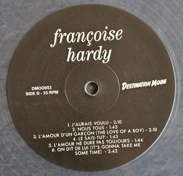 FRANCOISE HARDY (フランソワーズ・アルディ)  - Françoise Hardy [2nd Album]  (EU 限定500枚ナンバリング入り再発「クリア VINYL」LP/New)