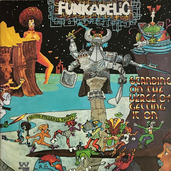 FUNKADELIC (ファンカデリック)  - Standing On The Verge Of Getting It On (EU 限定復刻再発アナログLP-見開きジャケ/New)