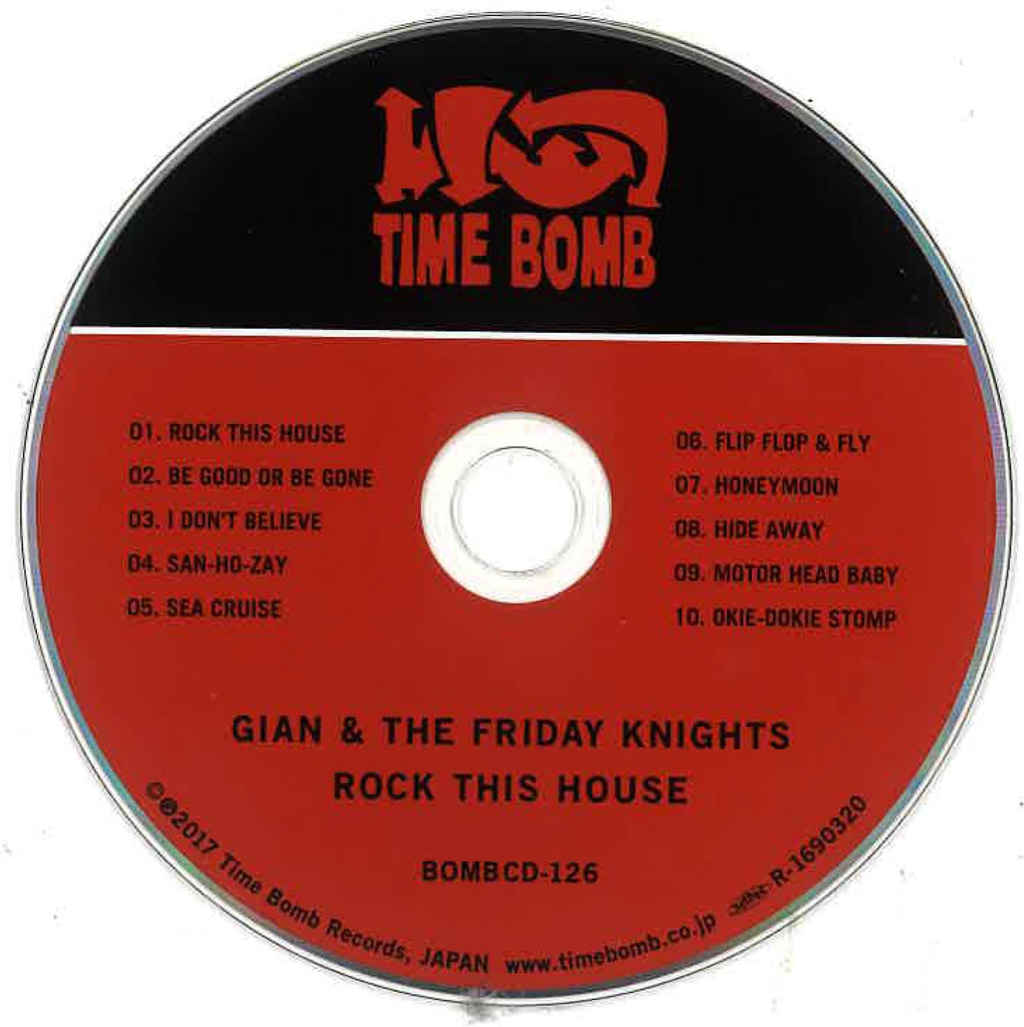 GIAN ＆ THE FRIDAY KNIGHTS (ジャイアン & ザ・フライデーナイツ)  - Rock This House (Japan タイムボム  限定ボーナス入り CD/ New)大阪新型パブロック'17年デビュー・アルバム！