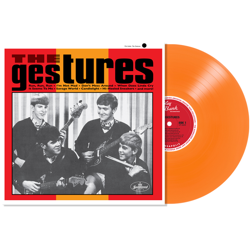 GESTURES (ジェスチャーズ)  - The Gesture (US 限定再発「オレンジVINYL」LP/New)