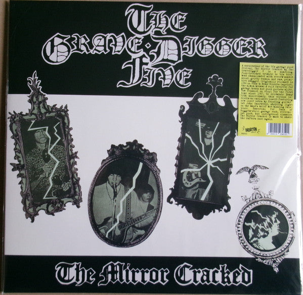 GRAVEDIGGER V  (グレイヴディガー・ファイブ)  - The Mirror Cracked (イタリア限定再発「ホワイト VINYL」 LP/ New) 80'sガレージ・レジェンド'87年コンピの初再発化！