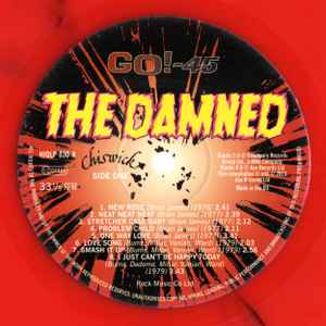 DAMNED, THE (ザ・ダムド)  - Go! - 45 (UK 限定180g「レッドヴァイナル」LP / New) 初期シングル集！