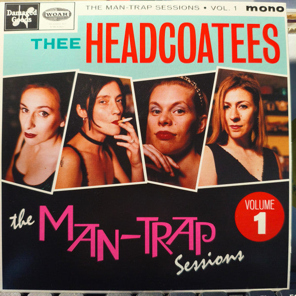 HEADCOATEES, THEE (ジー・ヘッドコーティーズ)  - The Man-Trap Sessions Volume 1 (UK 限定ジャケ付き4曲入り 7インチEP /New)26年ぶりの復活新作！
