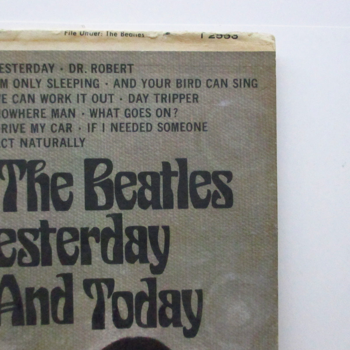 BEATLES (ビートルズ) - Yesterday & Today (US Orig Mono LP/Butcher