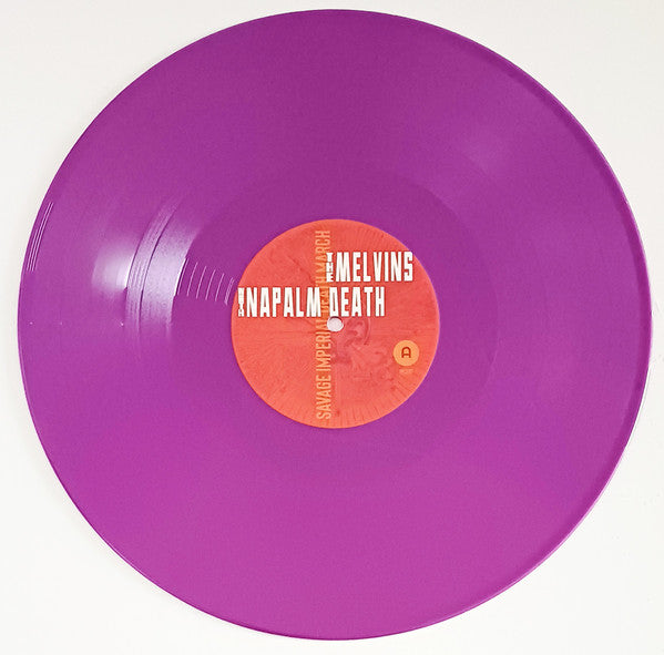 MELVINS with NAPALM DEATH (メルヴィンズ / ナパーム・デス)  - Savage Imperial Death March (EU 限定「紫盤」 LP/NEW) '25年豪華コラボレーションアルバム