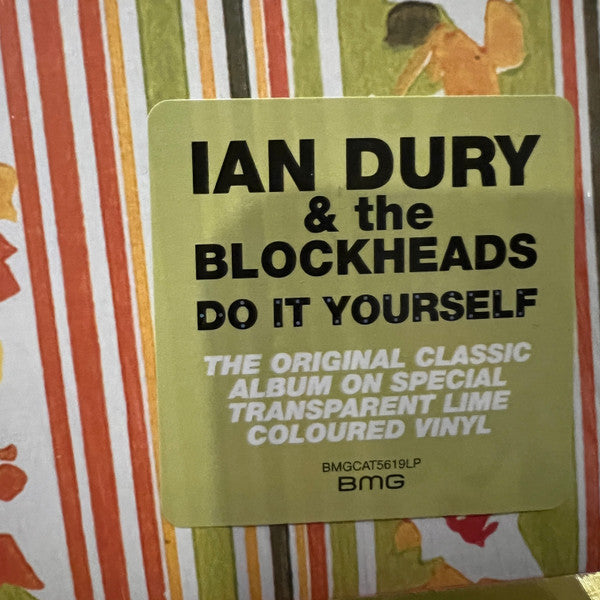 IAN DURY ＆ THE BLOCKHEADS (イアン・デューリー＆ザ・ブロックヘッズ)  - Do It Yourself (UK 限定復刻再発「ライムカラー VINYL」LP/New)