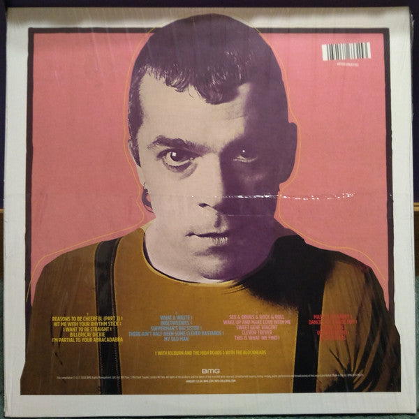 IAN DURY (イアン・デューリー)  - HIt Me ! The Best of Ian Dury (UK 限定「ホワイトVINYL」LPx2枚組/New)