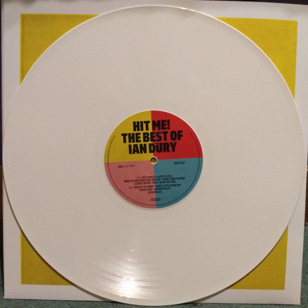 IAN DURY (イアン・デューリー)  - HIt Me ! The Best of Ian Dury (UK 限定「ホワイトVINYL」LPx2枚組/New)