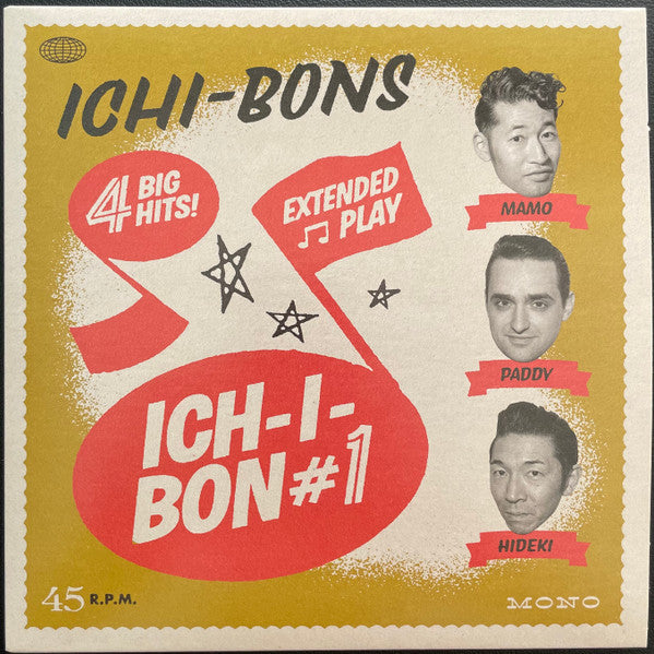 ICHI-BONS (イチ・ボンズ)  - Ich-I-Bon #1 +3 (US 限定ジャケ付き4曲入り7インチEP/New)