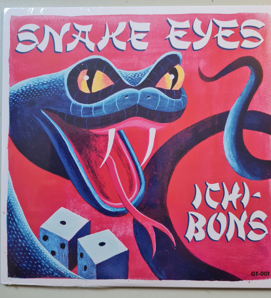 ICHI-BONS (イチ・ボンズ)  - Snake Eyes / Watusi Zombie (US 限定ジャケ付き4曲入り7インチEP/New)