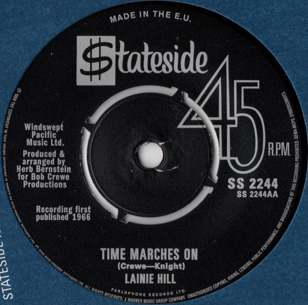 INVITATIONS, THE / LAINIE HILLS (インヴィテーションズ / レイニー・ヒルズ)  - What's Wrong With Me Baby / Time Marches On (UK 限定再発スプリット7" /New)