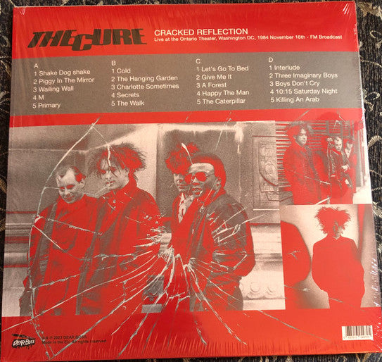 CURE, THE (ザ・キュアー)  - Cracked Reflection (EU 300枚限定カラーヴァイナル 2xLP/NEW)