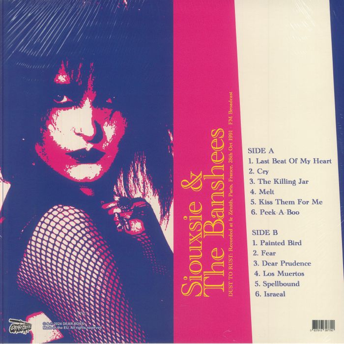 SIOUXSIE AND THE BANSHEES (スージー・アンド・ザ・バンシーズ)  - Dust To Rust (EU 300枚限定「カラーヴァイナル」 LP/NEW) ライブアルバム