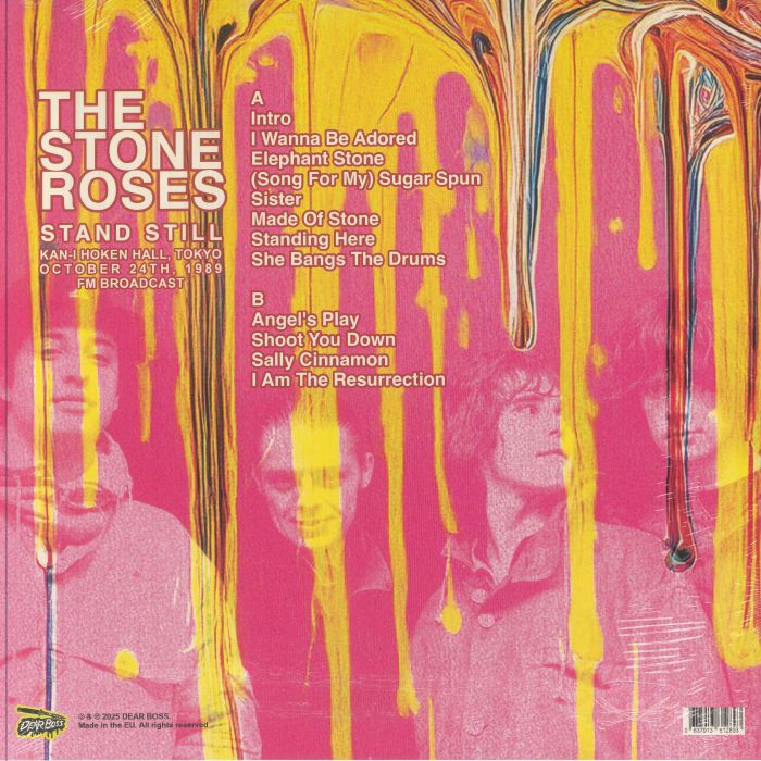 STONE ROSES, THE (ストーン・ローゼズ)  - Stand Still (EU 限定リリース LP/NEW) 来日公演ライブアルバム
