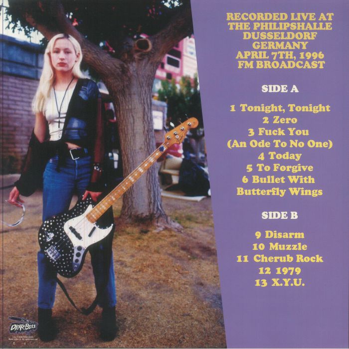 SMASHING PUMPKINS (スマッシング・パンプキンズ)  - Neon Lights: Live At The Philipshalle April 7th, 1996 (EU 限定500枚「青盤」 LP/NEW) '96年ドイツ録音ライブアルバム