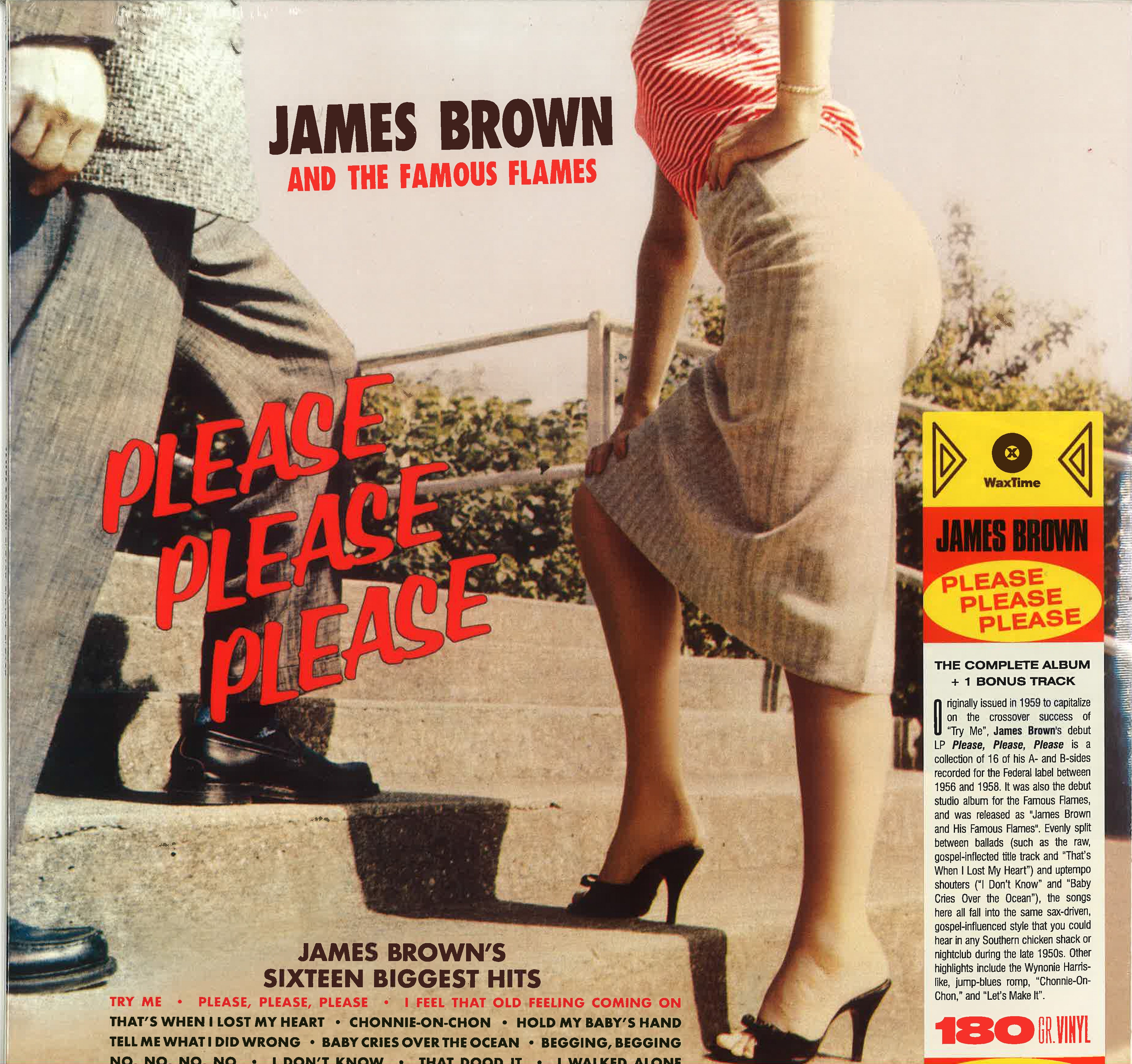 JAMES BROWN (ジェームス・ブラウン)  - Please Please Please (EU 限定ボーナス追加17曲入り復刻再発 LP /New) ’58年名作デビュー・アルバム！