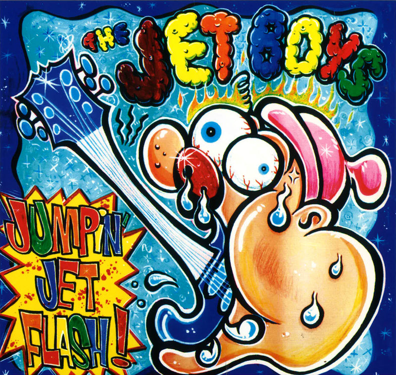 JET BOYS (ジェットボーイズ)  - Jumpin' Jet Flash ! (EU 限定500枚復刻再発「カラー（グリーン）VINYL」LP/New)