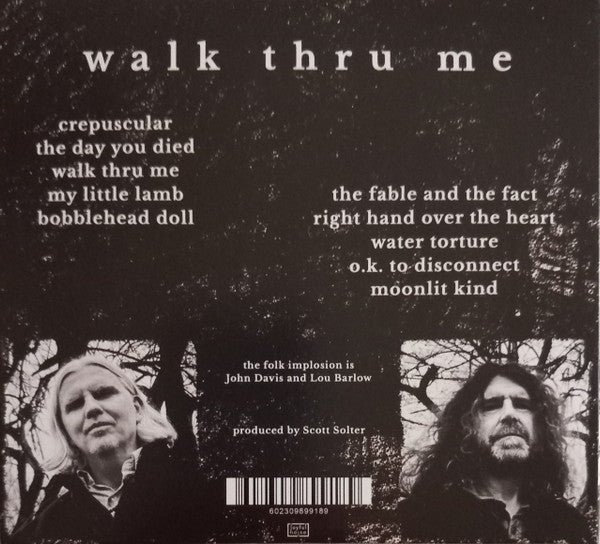 FOLK IMPLOSION,THE (ザ・フォーク・インプロージョン)  - Walk Thru Me (US 限定リリース CD/NEW)