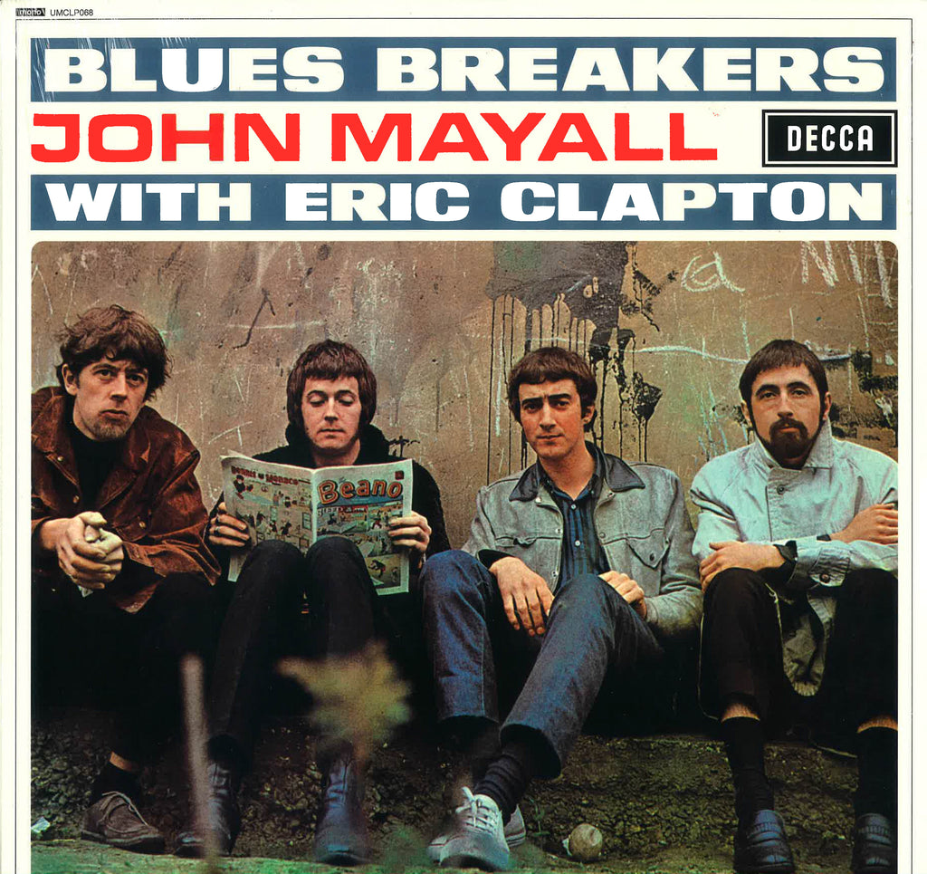 JOHN MAYALL with ERIC CLAPTON (ジョン・メイオール with エリック・クラプトン) - Blues Breakers  (EU 正規限定復刻再発モノラル LP -豪華折り返しジャケ/New)