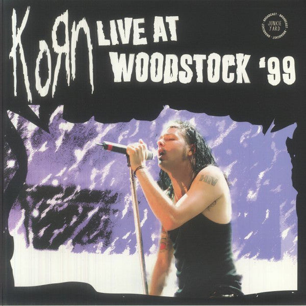 KORN (コーン)  - Live At Woodstock (Italy 限定リリース LP/NEW) '99年ウッドストック・ライブ録音アルバム