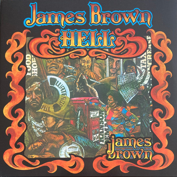JAMES BROWN (ジェームス・ブラウン)  - Hell (EU 限定復刻再発アナログLPx2枚組-見開きジャケ/New)’74年絶頂期の名作2枚組！
