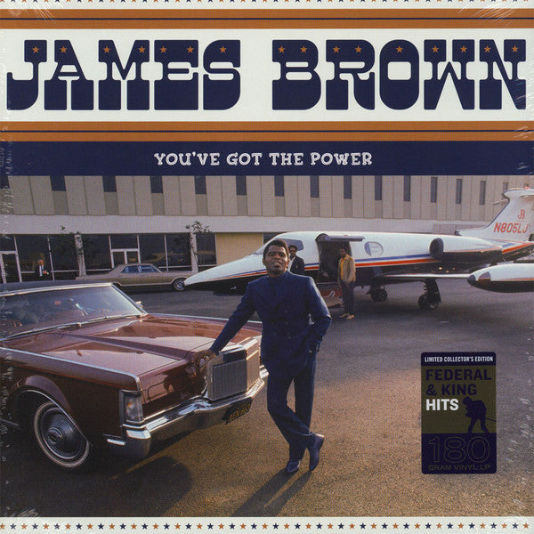 JAMES BROWN (ジェームス・ブラウン)  - You've Got The Power - Federal & King Hits 1956-1962 (EU 限定リリース180g 重量 LP/New)