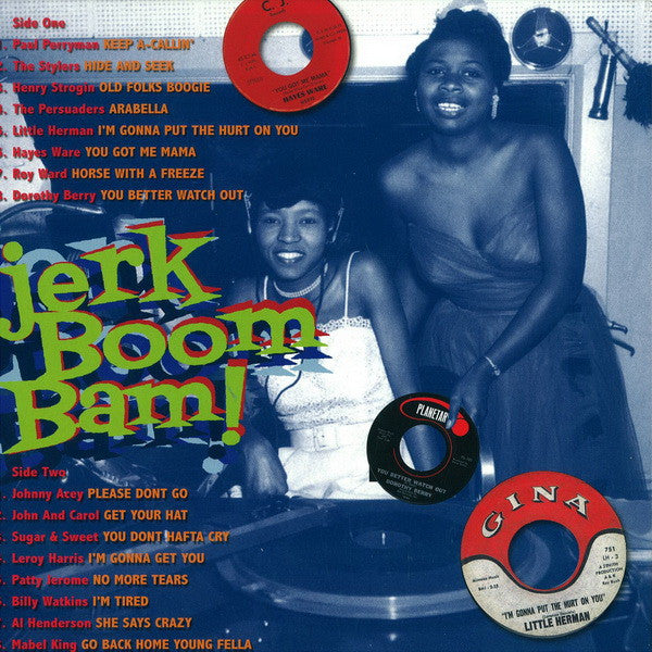 V.A. (50’s〜60's RAW-R&B/ノーザン＆ラテン SOULレア・シングル編集シリーズ・コンピ)  - The Jerk Boom! Bam! Vol.8  (ドイツ限定プレス LP/New)